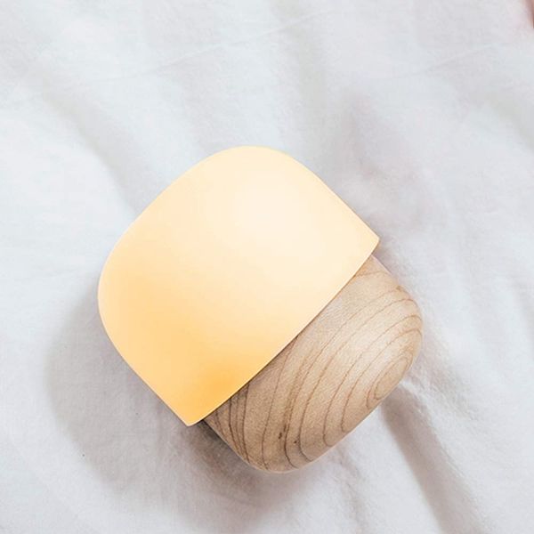 

мини лампа, ночник с регулируемой яркостью для детей, маленькая лампа для грудного вскармливания, с кленовым деревом и регулируемой яркостью