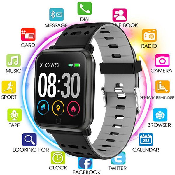

P11 smart watch men's and women's mobile phone waterproof heart rate monitor blood pressure sports smart watch Android