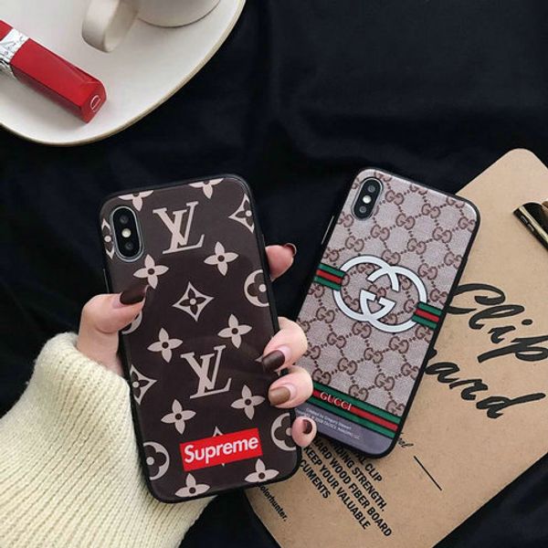 

2019 new English letters brand design phone case cover for iphone Xs max XR X 7 7plus 8 8plus 6 6plus