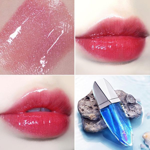 

new glitter waterproof non sticky moisturizing lip glaze women long lasting lipstick