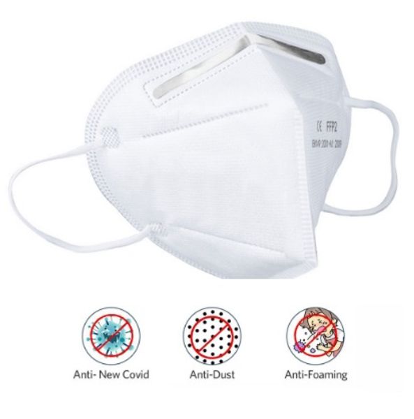 

KN95 FFP2 Маска защитные Антипылевые маски рот маска для лица защита N95 уровень Маска 99% фильтрация анти туман газ Оптовая продажа N95 FEDEX DHL