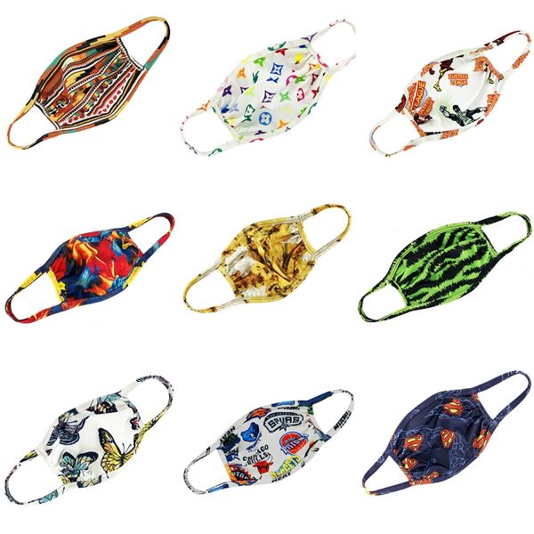 

breathing valve masks mouth sunscreen facial outdoor masks anti-fog reusable face er washable designer printed mask ffa4030 #551, Black