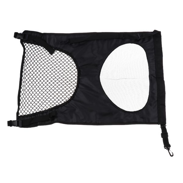 

car seat pet dog barrier adjustable vehicle net safety mesh back gate cage