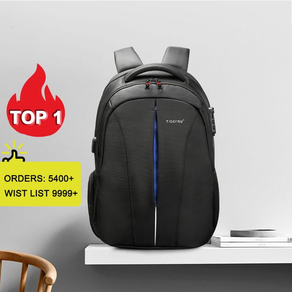 

waterproof 15.6inch lapbackpack no key tsa anti theft men backpacks travel teenage backpack bag male bagpack mochila