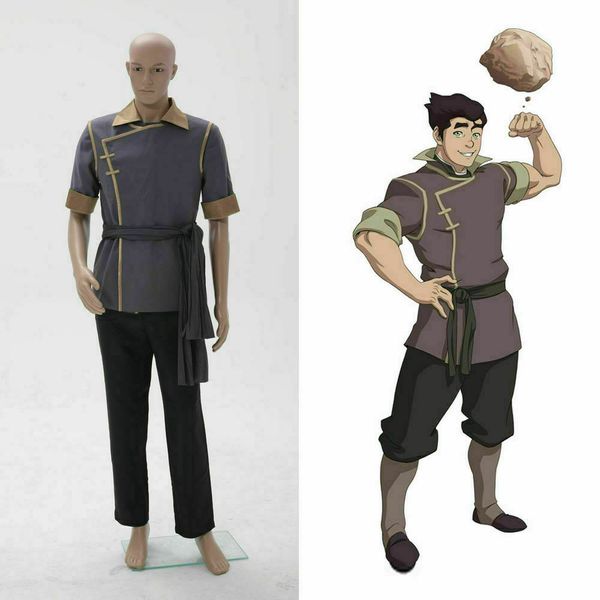 

аватар легенда о корре болин экипировка костюм косплей хэллоуин, Black;red