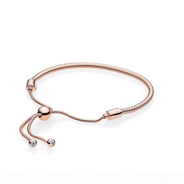 

18k rose gold plated bracelets hand rope for designer 925 sterling silver bracelet for women original box girls gift jewelry wholesale, Golden;silver