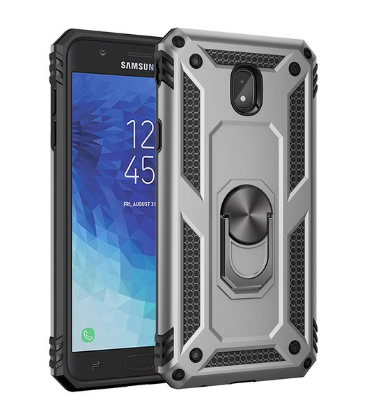 

car holder ring soft tpu silicone rubber phone case for galaxy j7 2018 with drop resistance