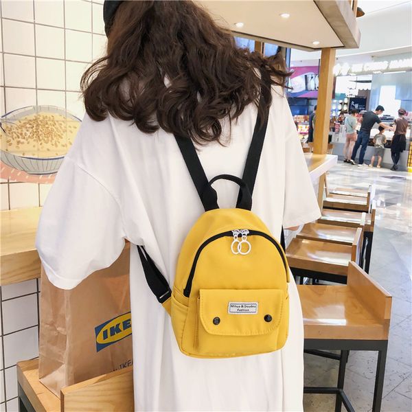 

2020 new fashion women's backpack small casual lightweight backpack