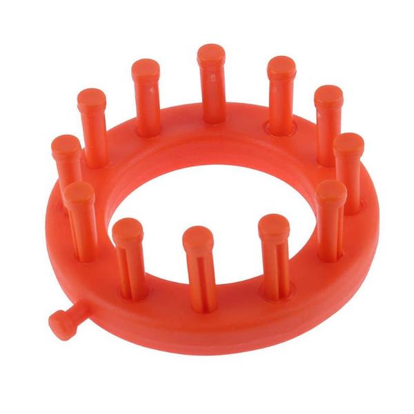 

castle round knitting machine knitting loom set circle hat knitter sewing tools for hats sweater scarves diy kit, Black