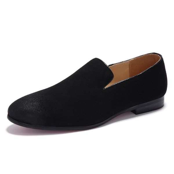 

slip on shoes men black 2019 moccasins solid soft mens shoes casual loafers large sizes fashion breathable blue suede