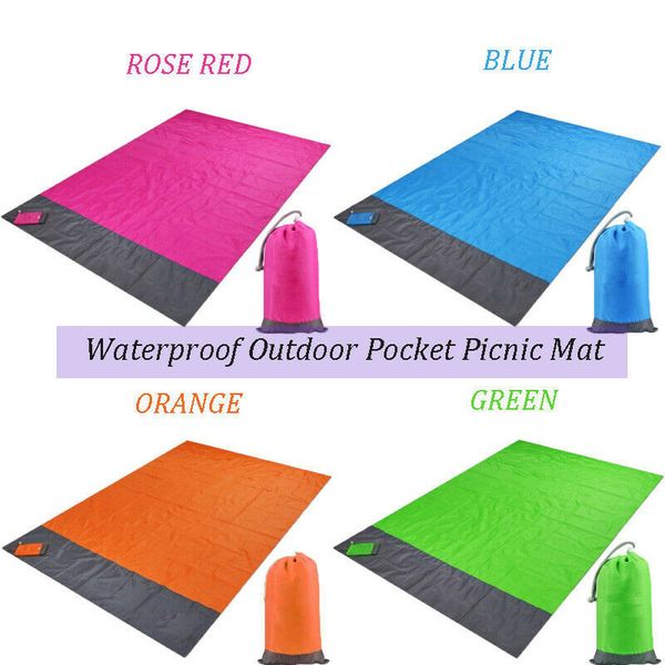 

waterproof beach blanket outdoor portable picnic mat camping ground mat mattress outdoor camping picnic mat blanket pocket pad