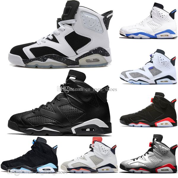 

2019 bred 6 6s mens basketball shoes infrared 23 3m reflective bugs bunny tinker black cat unc men sport sneakers designer trainers