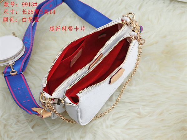 

высшее качество 1 продажа 3 шт комплекта сумки женщин кроссбодите сумку из натуральной кожи роскошных сумок кошельков леди сумка портмоне тр