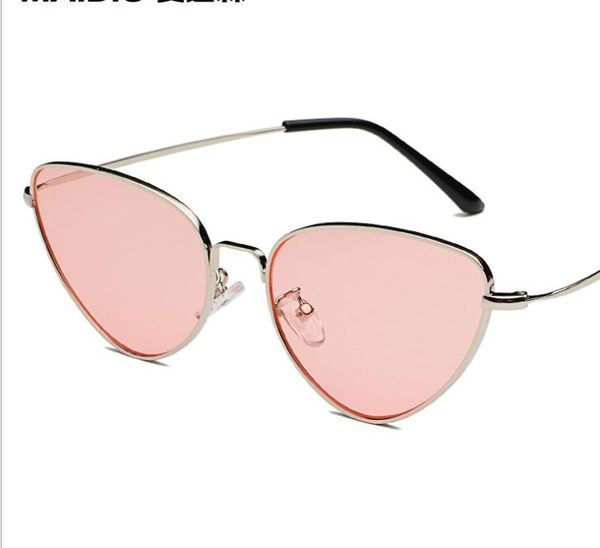 

metal frame sunglasses retro europe sunglasses sunglasses, White;black