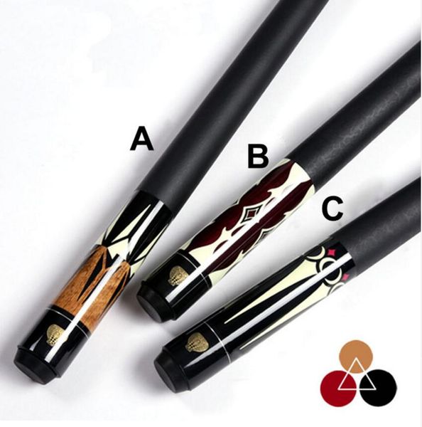 

cuppa billiard pool cue 10.5mm/11.5mm/13mm tips professional billiard kit maple 58'' 3 colors billar china 2019