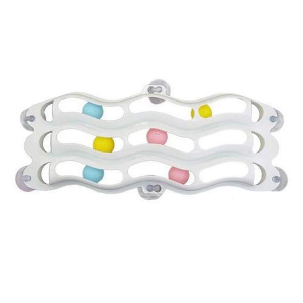 

cat toy pet puzzle track with six moving balls three-layer track strong suction cup satisfies kitty's hunting chasing exercising