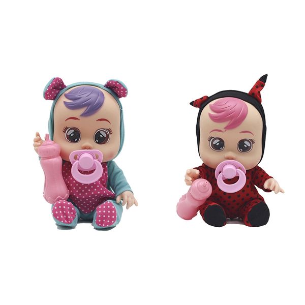 

crying doll surprise tears doll vocal music cute girl play house toy