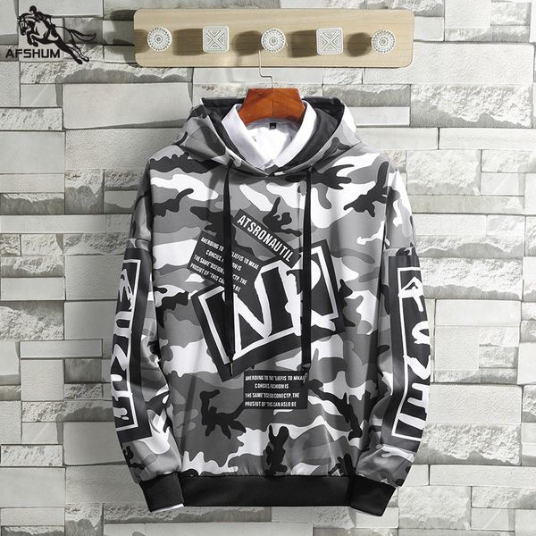 

autumn new men hoodies camouflage long sleeve hooded sweatshirt hoodie homme fashion casual hip hop streetwear hoodie plus 903, Black