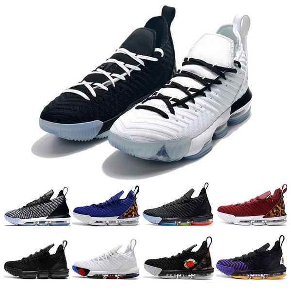 

Designer 16s Equality Away Home Light Year Fresh Bred Men Basketball Shoes Multicolor Oreo Black Gold sports Sneakers size 7-12