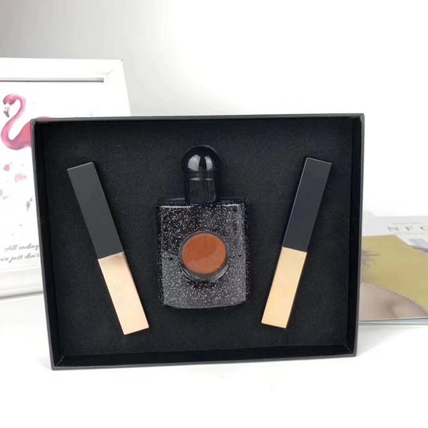 

Роскошный макияж Y5L Тонкий Rouge Кожа матовая губная помада + Духи Парфюмированная 3