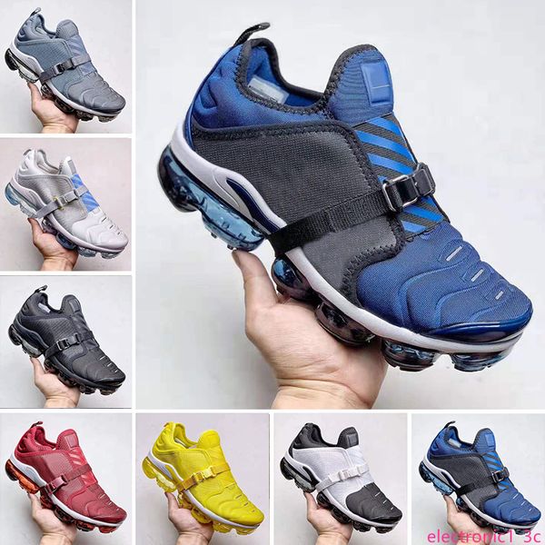 

mens vpm plus paris cushion running shoes tn plus 2.0 strap that wraps around women's designer sneakers size 36-45, Black;green
