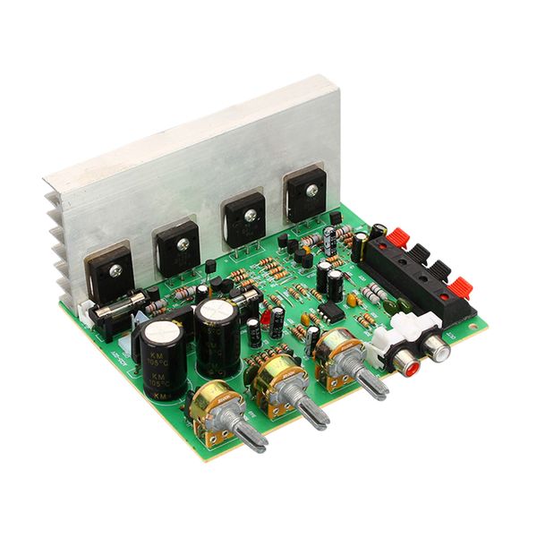 

80w+80w dx-206 2.0 stereo high power speaker amplifier board 4558 op amp
