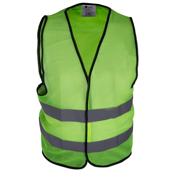 

kawosen car motorcycle reflective safety clothing high visibility hi viz vest warning coat reflect stripes jacket rsc_01