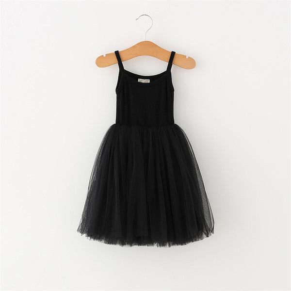 

baby girls tulle sling dress ballet skirts child princess suspender mesh tutu dresses gauze bubble skirt summer lace kids clothes cz224, Red;yellow