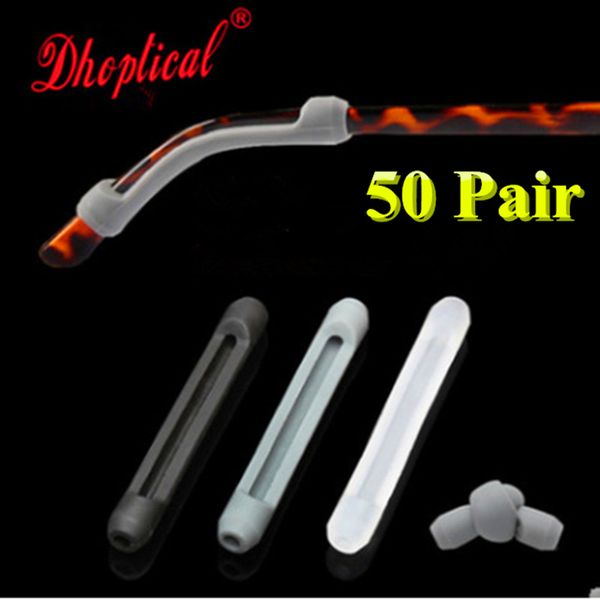 

100pc eyegla e temple tip eyewear temple avoid gla e lip ilicone material big ize 4 color by dhoptical hipping