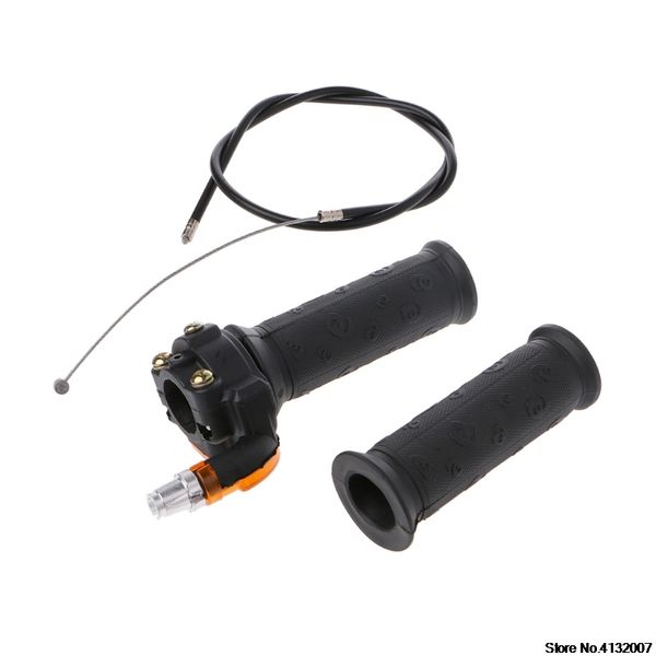 

twist throttle accelerator grip + cable for 47cc 49cc mini dirt bike quad pocket 828 promotion