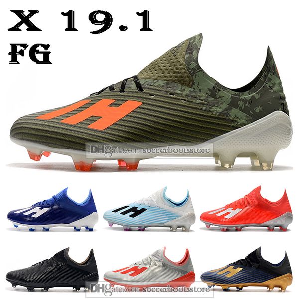 

Мужские Высокие Вершины бутсы X 19.1 Фирма Наземные Бутсы X 19,1 Speedmesh X19.1 Speed ​​Mesh FG фу