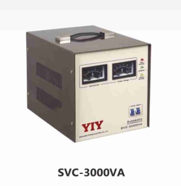 

svc-3kva yiy ac automatic voltage regulator stabilizer/servo type/wide input voltage range/split phase/support customize/in stock/ce rohs