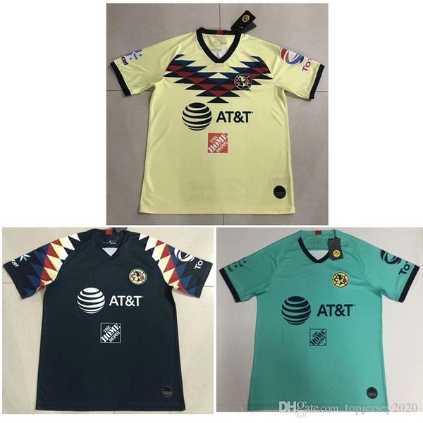 

айкий 19 20 mexico club america Ѭикоажне издели ђбола d.benedetto ђбол Ѭђбака 2019 2020 r.samb, Black;yellow