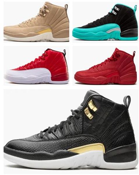 

2019 Men's 12 Basketball Shoes trainers athletic best sports running shoes for men boots Hyper Jade Vachetta Tan Wing It WMNS dress shoes