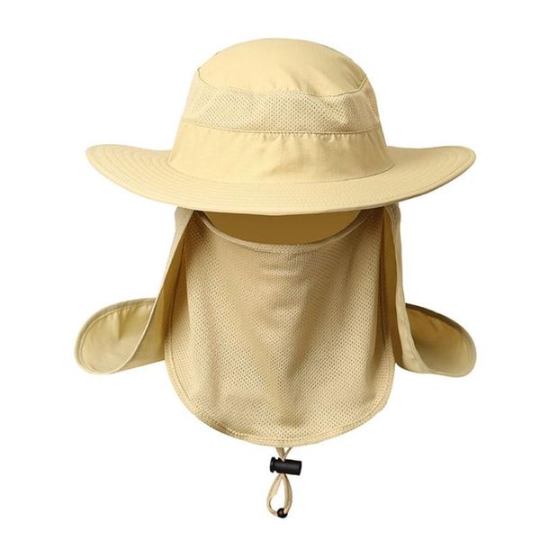 

new curtain man woman cap uv protective sunscreen hat for outdoor essential outfitting, Blue;gray