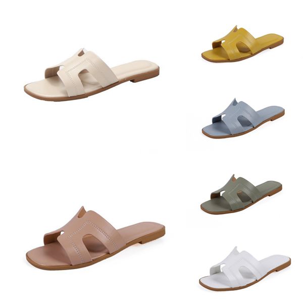 

fascinating2020 time leisure comfortable flat bottom slippers pinch concise cavity women shoes#734, Black