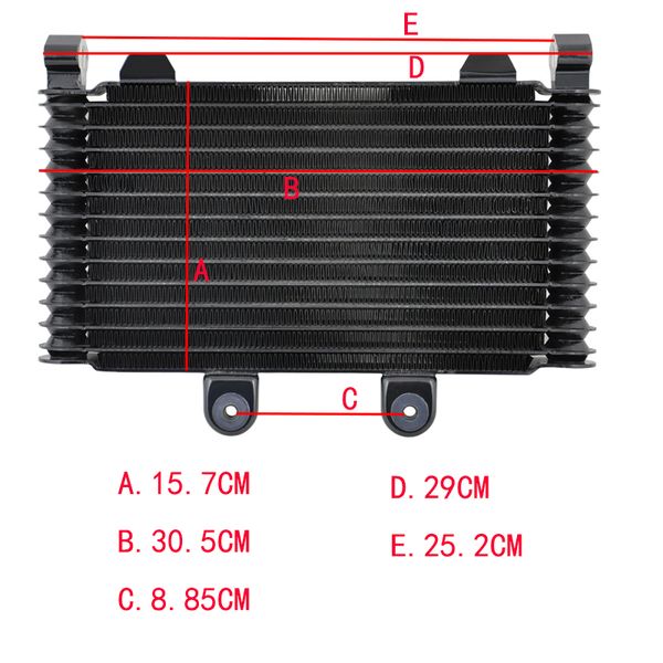 

lopor motorcycle oil cooler for gsf1200 bandit 1996 1997 1998 1999 2000 aluminium radiator motor bike parts