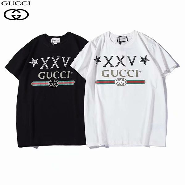 

mens designer t-shirt summer brand t-shirts couple short sleeves shirt clothing letter printed crew neck designer solid tees, White;black