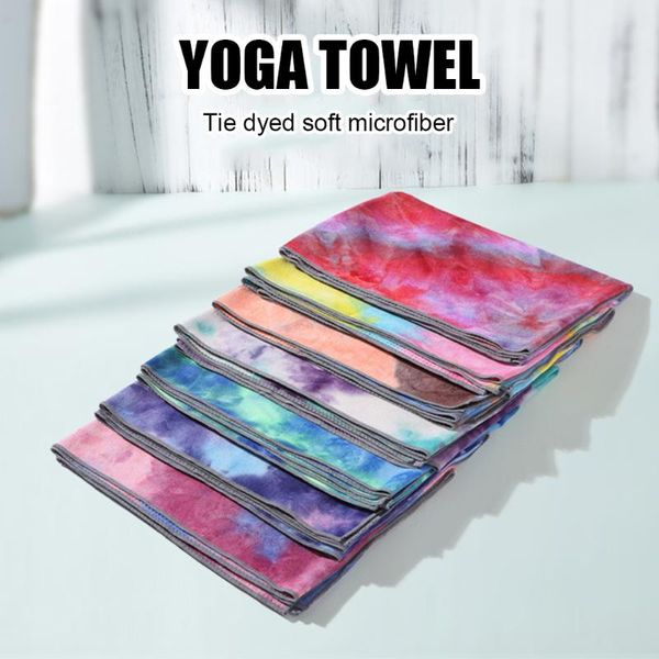 

72x25 inch non slip yoga towel microfiber sweat absorbent mat with bag for yoga pilates workout fittness accessaries