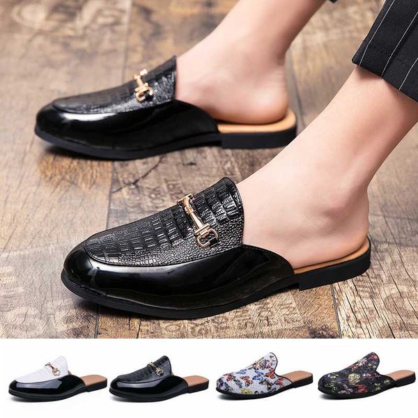 

fashion men leather loafers slip-on casual driving shoes for men
