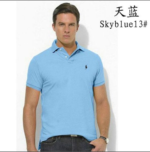 

polo shirt men's lapel plain color short sleeve t-shirt men's trend 2019 new summer men's casual half sleeve, White;black