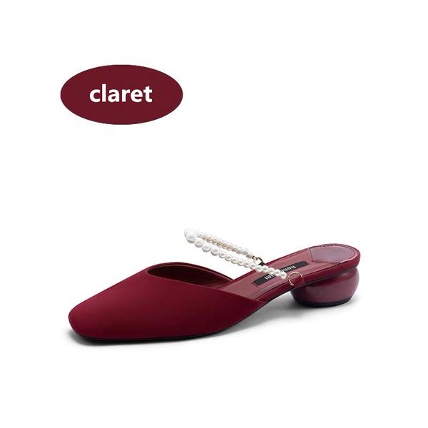 

classic high heeled sandals coarse heel leather designer suede woman shoes metal buckle for parties occupation sandals size34-39 c14, Black