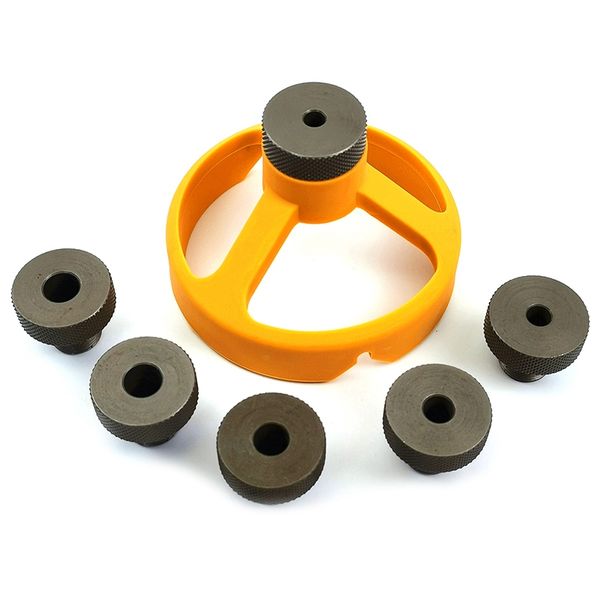 

90degree drill guide 5/6/7/8/9/10mm drill bit hole puncher locator jig stainless steel bushing woodworking tools