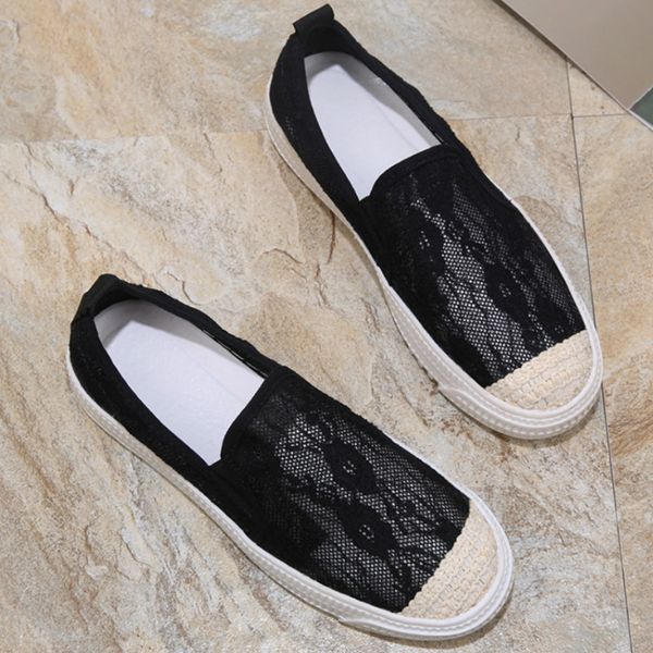 

autumn women lightweight breathable shoes ladies fisherman leisure soft comfortable espadrilles lazy loafers walking shoes z1-31