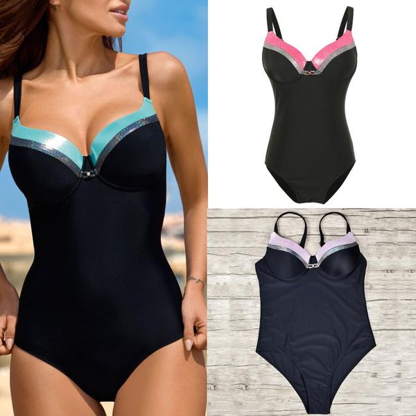 

one piece women rashguard swimwear swimsuit plus size women's surfing swimming suit rash guard fused female woman swimsuits