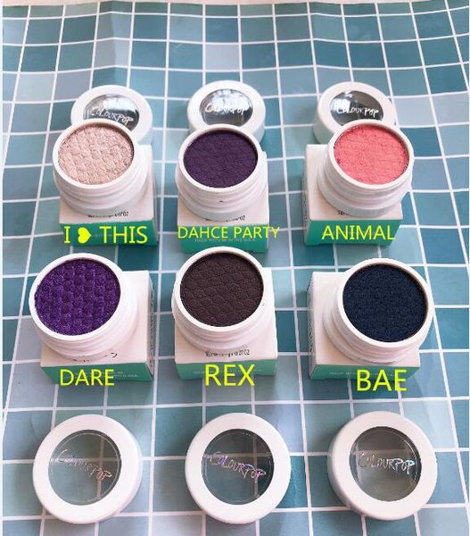 

Dropshipping Newest makeup colour pop Colourpop Blush Single Colourpop Eyeshadow Powder durable waterproof high pearlescent cosmetics