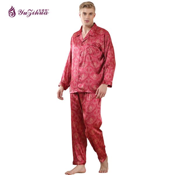 

singlet men pajamas for men couples set short sleeve shorts silk pajama classic stripes high-grade pajama sets plus size, Black;brown