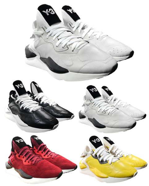 

new release men's and women's futurecraft alphaedge 4d asw y-3 kaiwa runner y3 jogging shoes mens casual designer black with white