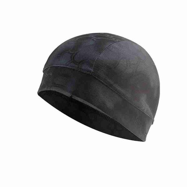 

1pcs mens drogen hoed fietsen schedel cap bike motor onder helm rijden cap sport fietsen fiets schedel hoed apparatuur fashion, Black