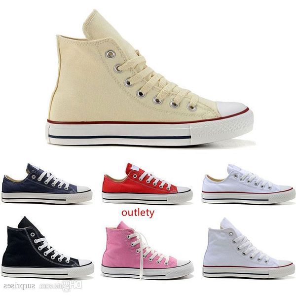 

2019 designer fashion canvas shoes mens womens white black red burgundy cream canvas sports sneakers size 35-44